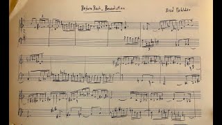 Before Bach: Benediction (Brad Mehldau) - full transcription