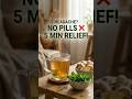 Headache? Try This 5-Min Natural Drink 🤯 | No Pills Needed