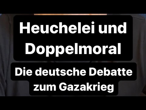 Hypocrisy and double standards – the German debate on the Gaza war