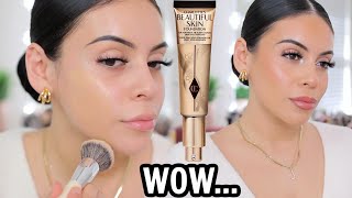 CHARLOTTE TILBURY BEAUTIFUL SKIN FOUNDATION: 2 Day Wear Test + Review! Is it worth it?? 😬