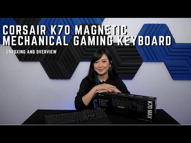 Corsair K70 RGB Max - Clavier gaming sur Son-Vidéo.com