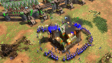 Age of Empires 3 DE - 2v2 BIGGEST CAVALRY BATTLE | Multiplayer Gameplay