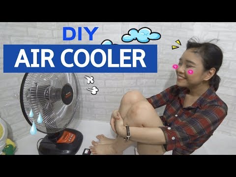 CÁCH LÀM MÁY LẠNH TỪ QUẠT VÀ CHAI NHỰA - [LET'S MAKE AIRCONDITIONER!!!]