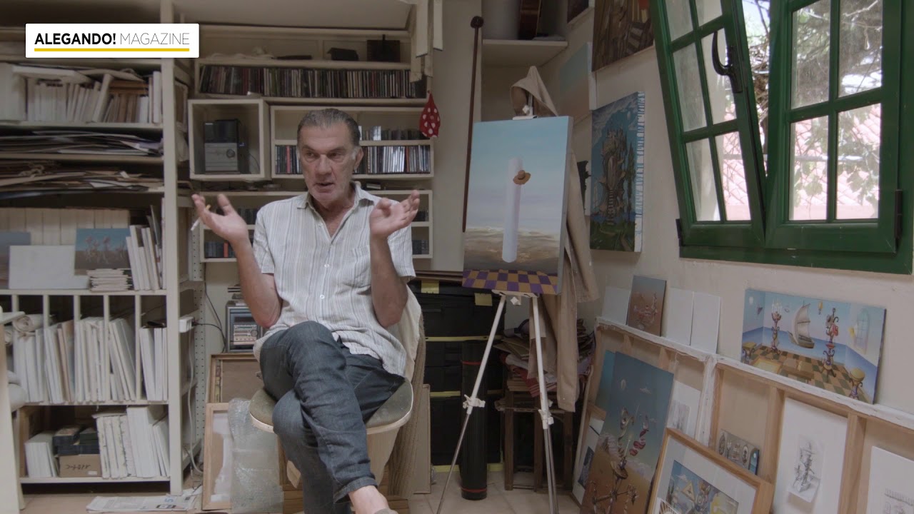 Alegando con Paco Juan Déniz ✅Pintor Surrealista Canario [ENTREVISTA]