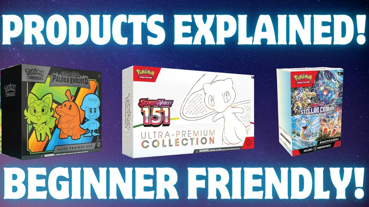 Every Pokemon Card Product Explained! (2024)