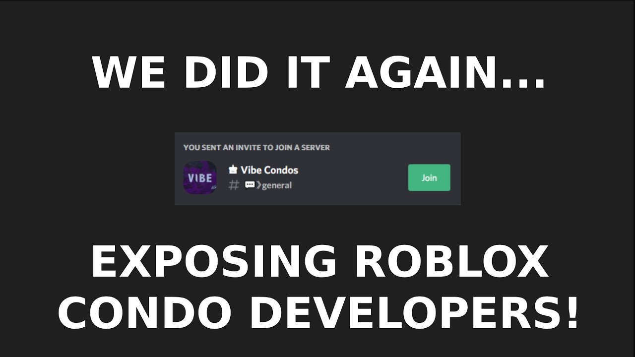 We Raided Another One Exposing Roblox Condo Developers Youtube - exposed roblox developers