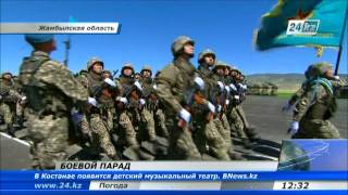 Впервые в истории Казахстана прошел боевой парад Вооруженных сил