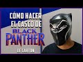 Cómo Hacer el CASCO de BLACK PANTHER de Cartón - DIY - Black Panther