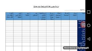 دراسة الجدوى لمصنع مياه معدنية ، اعرف تكاليف مشروعك