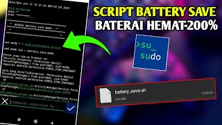 script hemat baterai - power mode low script battery save screenshot 2