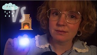 ASMR | 100% Lumière dans l’obscurité – fond pluie ou fond feu de cheminée ? (light, concentration) screenshot 5