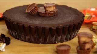 How to Make a GIANT Reese's Peanut Butter Cup | Get the Dish