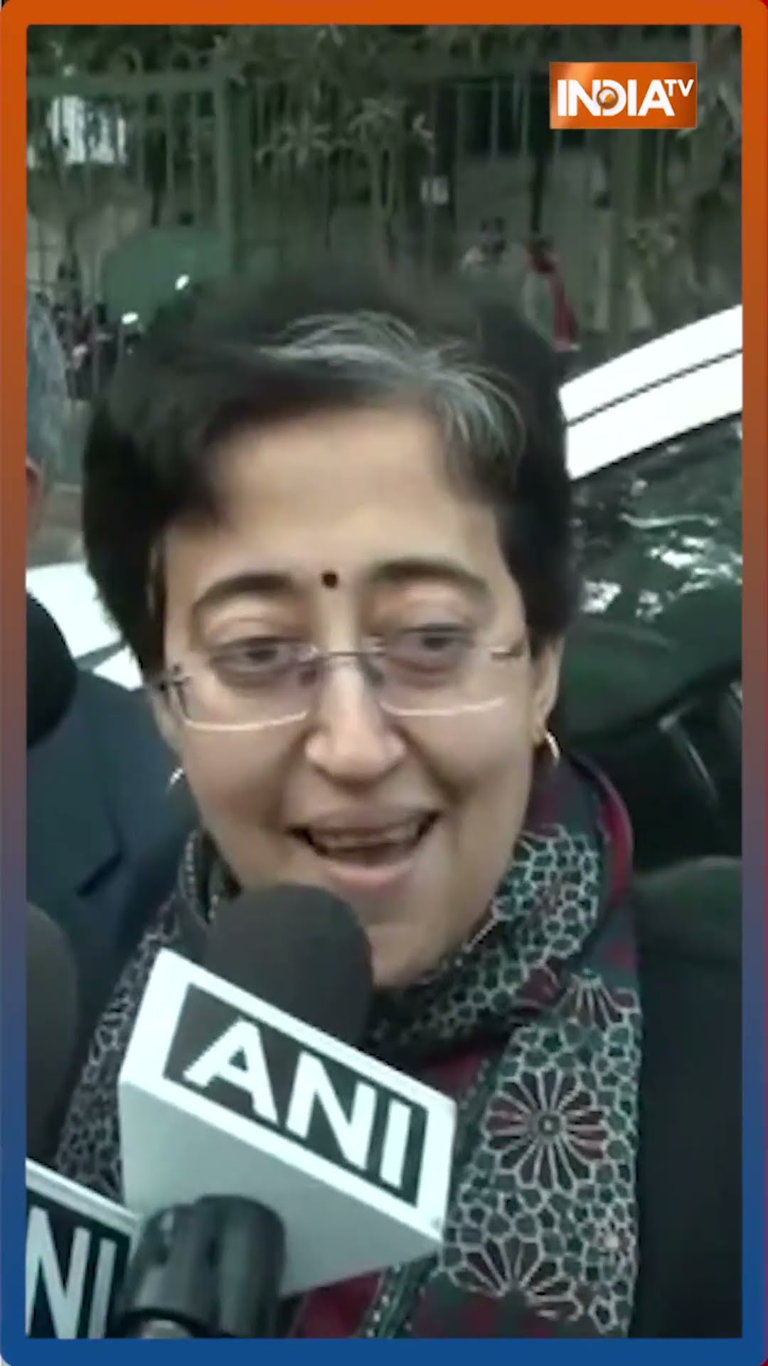 गिनती से पहले क्या बोलीं आतिशी ? | #delhielection2025 #delhielectionresults2025 #kejriwal #shorts