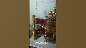 Bộ Lư đồng cổ cao 75cm