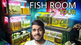 Huge Room Tour | Watch all My Problems in Aquariums & Fish