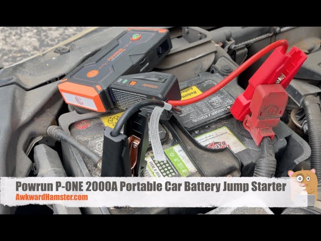 Powrun P-ONE 2000A Portable Car Battery Jump Starter 