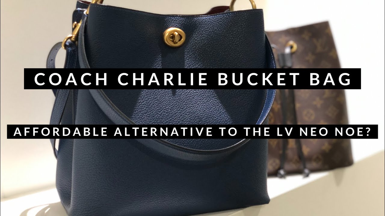 Coach Charlie Bucket Bag Review & Comparison to LV Neo Noe 