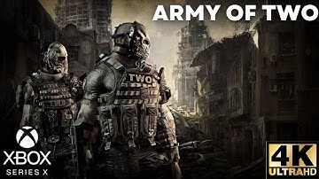 Army of Two Walkthrough Gameplay #1 | Xbox Series X, Xbox 360 | 4K