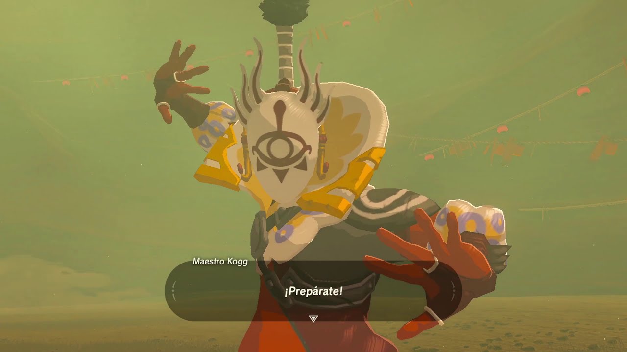 Batalla Maestro Kogg - Zelda Breath Of The Wild 60FPS
