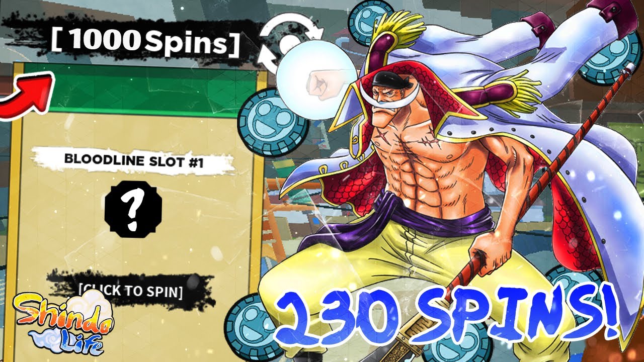 NOVOS CÓDIGOS 1000 SPINS e 300K RELL COINS!! UPDATE 210 no SHINDO