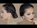 Twisted Crown Braid Up-Do Hair Tutorial | Kaushal Beauty