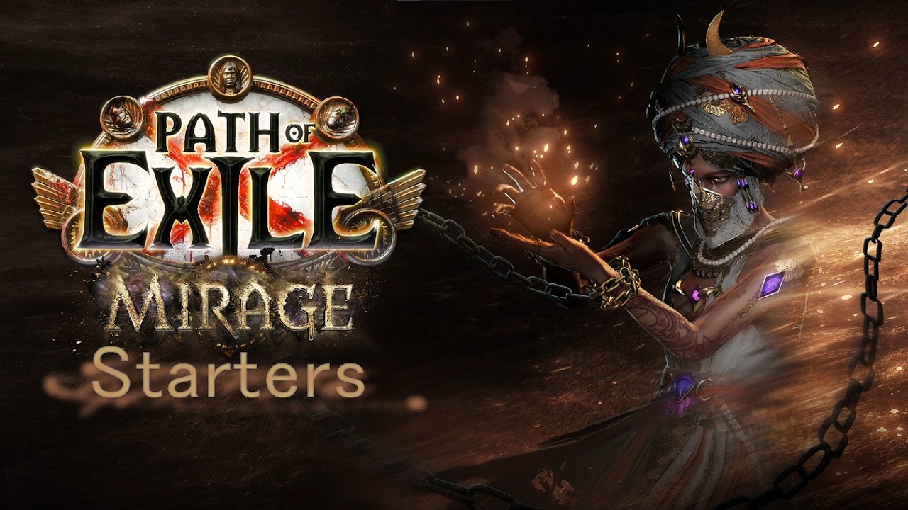 Стартери для Path of Exile: Mirage