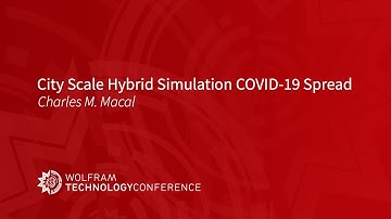 City Scale Hybrid Simulation COVID-19 Spread