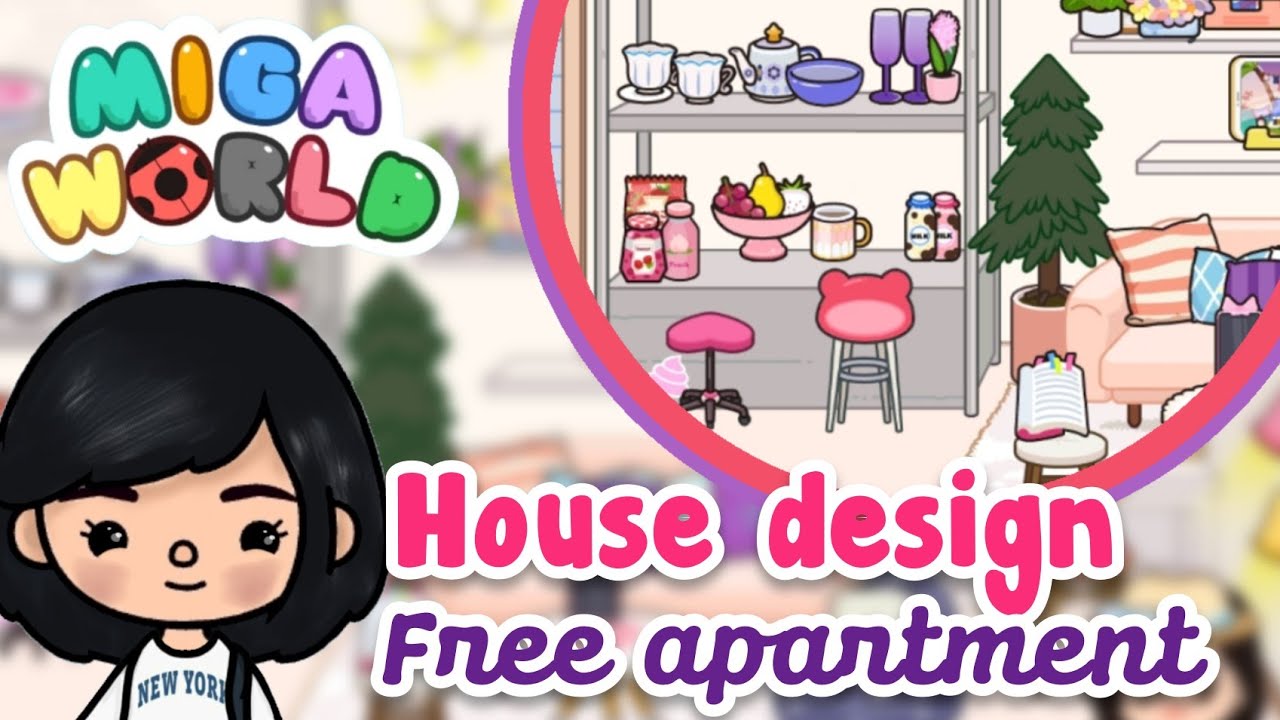 Miga World | Home Design Free Apartment | แต่งบ้านสายฟรีในเกม toca life world