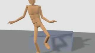 Animation Test: Standing on one leg