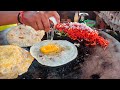 Egg Roll with Chowmein | Agra's Popular Anda Roll | Indian Street Food