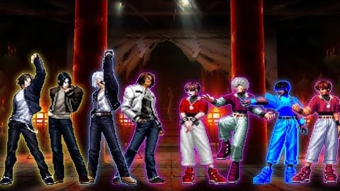 [KOF Mugen] Kyo Team VS. Chris Team