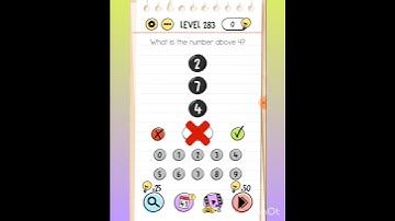 Brain test : Tricky Puzzle Level 283