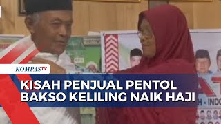 Menabung Bertahun-Tahun, Penjual Pentol Bakso Keliling di Grobogan Naik Haji Tahun Ini