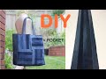 DIY DENIM BAGS FROM OLD JEANS | OLD JEANS INTO BAGS | TOTE BAG SEWING TUTORIAL