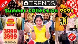Reliance Trends Summer Collection 2024|Trends New Collection| Trends shopping vlog