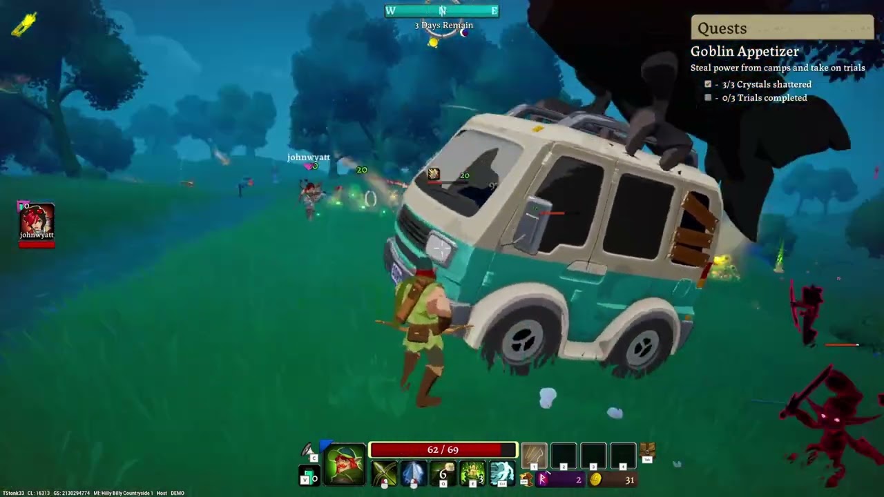 Let's Play LORT Free Steam Demo Part 1 Loot Based Action Roguelike PVE Multiplayer Co-op Game