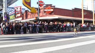 World's Longest Moonwalk at MLK Day Parade 2015