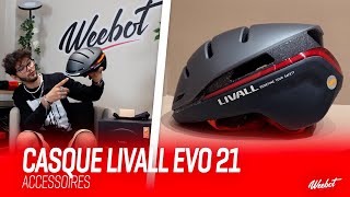 Casque Connecté Livall Bluetooth Evo21 Black - Absolubike, vélos et  accessoires