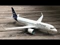 Revell Airbus A320 NEO Lufthansa LED's assembly