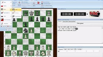 Fritz 12 - creating your own opening training databases