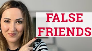 10 False Friends | Miriam Romeo English Coach