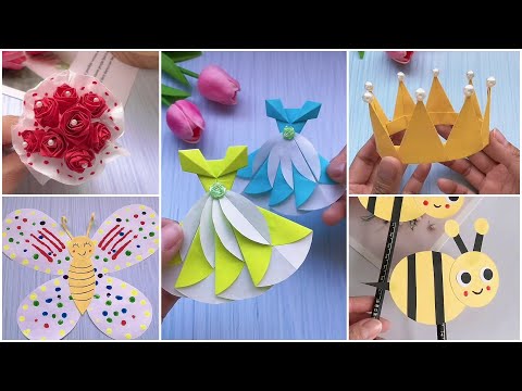 10+ Quick & Easy Kids Crafts that ANYONE Can Make