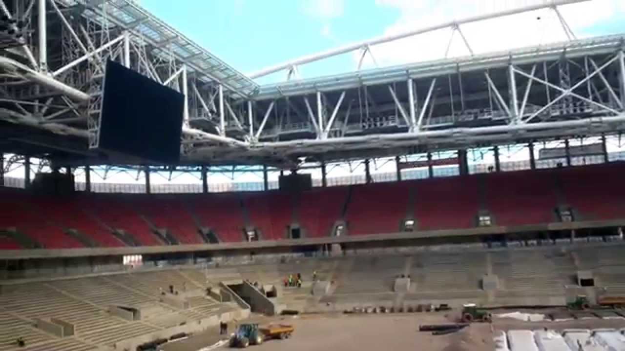 Обзор строительства стадиона «Открытие Арена»