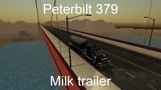 Peterbilt 379 with Milk Trailer || Truck Simulator USA screenshot 4