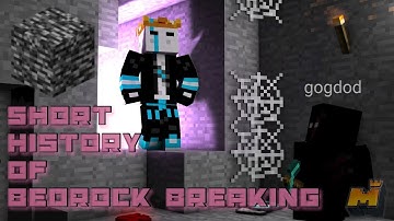 Short History of Bedrock Breaking {Mineplex Survival}