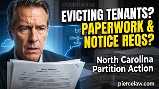 What paperwork is needed to serve tenants and file eviction? | NC
