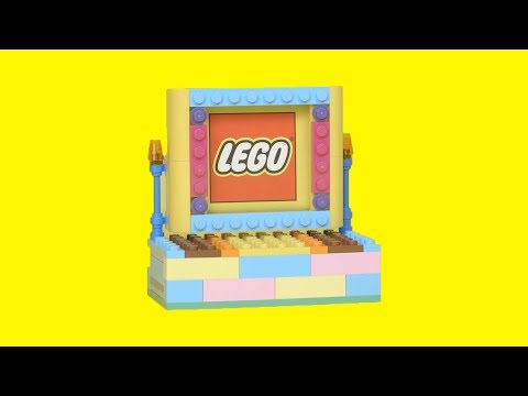How to build a LEGO picture frame! LEGO Custom Build Tutorial
