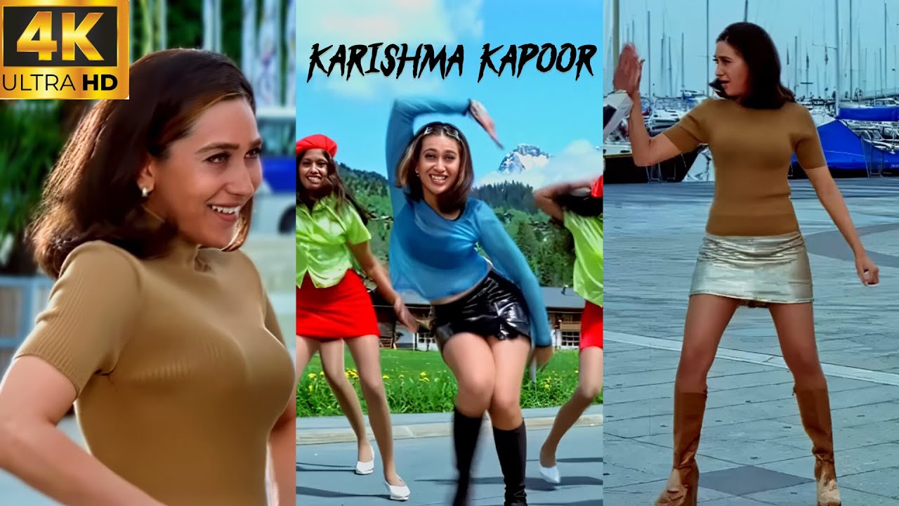 Karishma Kapoor I 4K I#bollywood #karishma #actress #vertical #verticalvideo #90sbollywood#tollywood