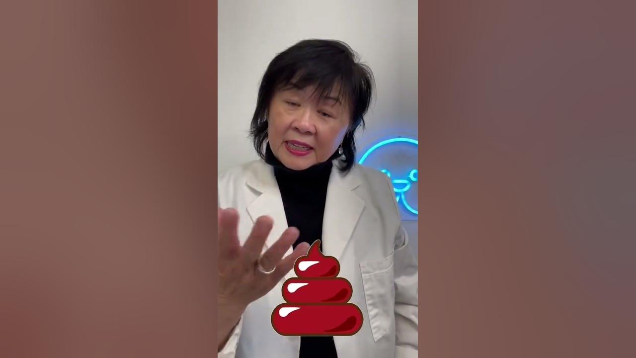  why is my poop red youtube