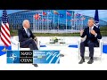 NATO Secretary General with 🇺🇸 US President Joe Biden, 14 JUN 2021